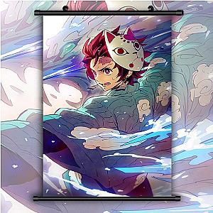 Kimetsu no Yaiba Wall Scroll  Tanjiro Final Selection Demon Slayer Storeandise Demon Slayer Store