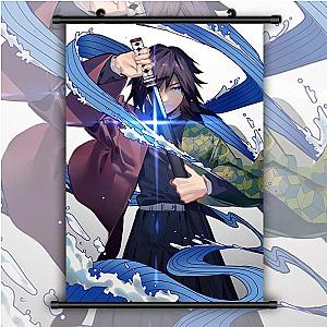 Kimetsu no Yaiba Wall Scroll  Giyu Tomioka Demon Slayer Storeandise Demon Slayer Store