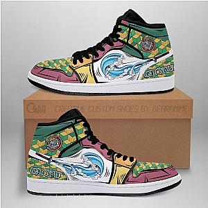 Kimetsu no Yaiba Shoes - Giyu Water Skill High Jordan Sneaker