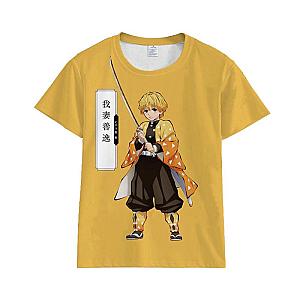 Kimetsu no Yaiba T-Shirt -  Zenitsu Agatsuma Demon Slayer Storeandise Demon Slayer Store