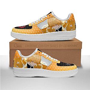 Kimetsu no Yaiba Shoes - Yellow Air Force Zenitsu Sneakers