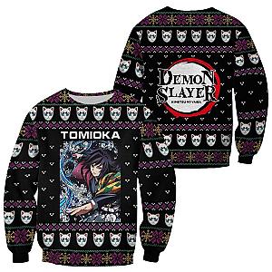 Kimetsu no Yaiba Sweaters - Giyu Tomioka Ugly Christmas Sweater