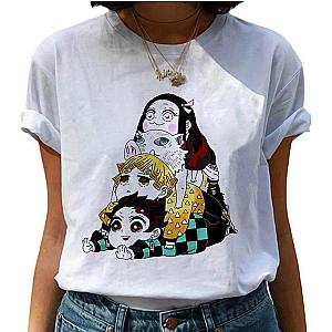 Kimetsu no Yaiba T-Shirt -  Chibi Team! Demon Slayer Storeandise Demon Slayer Store