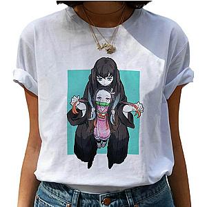 Kimetsu no Yaiba T-Shirt -   Muichiro &amp; Nezuko Demon Slayer Storeandise Demon Slayer Store