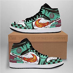 Kimetsu no Yaiba Store - Tanjiro Sneakers Fire Skill Costume  Anime Shoes MN04 Kimetsu no Yaiba Merch