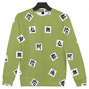 Kimetsu no Yaiba Sweatshirts - Gyomei Himejima Pattern Demon Slayer Storeandise Demon Slayer Store