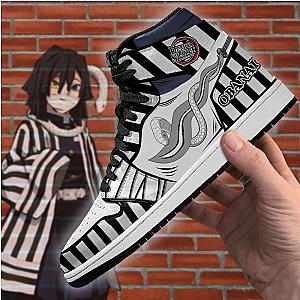 Kimetsu no Yaiba Store -  Obanai Iguro Sneakers Sword Snake Anime Sneakers Kimetsu no Yaiba Merch