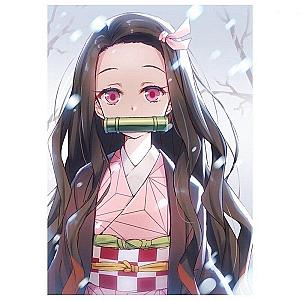 Kimetsu no Yaiba Poster  -  Nezuko Kamado Demon Slayer Storeandise Demon Slayer Store