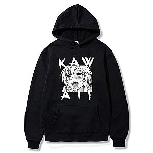 Ahegao Hoodie – New Fashion Anime Printing Long Sleeves Hoodie