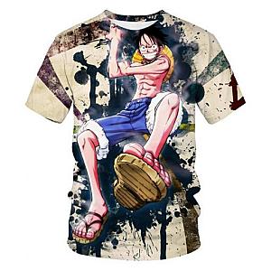 One Piece T-shirt – Anime Tops One Piece Fashion T-shirts