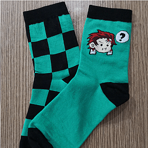 Kimetsu no Yaiba Socks  -  Tanjiro Demon Slayer Storeandise Demon Slayer Store