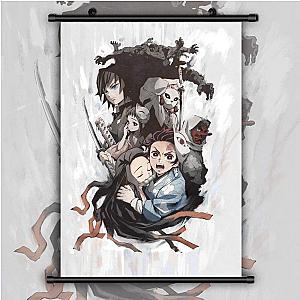 Kimetsu no Yaiba Scroll Poster Demon Slayer Storeandise Demon Slayer Store