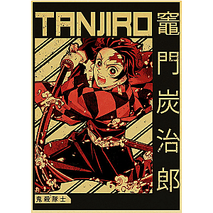 Kimetsu no Yaiba Poster Tanjiro Demon Slayer Storeandise Demon Slayer Store