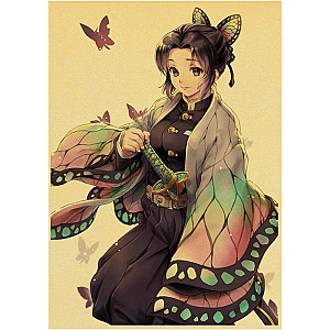 Kimetsu no Yaiba Poster Shinobu Kocho Demon Slayer Storeandise Demon Slayer Store