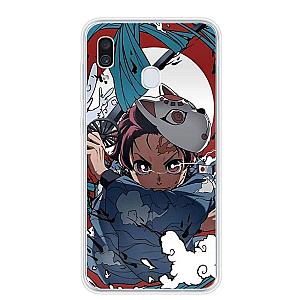 Kimetsu no Yaiba Phone Case Samsung  -  Tanjiro Water Surface Slash Demon Slayer Storeandise Demon Slayer Store