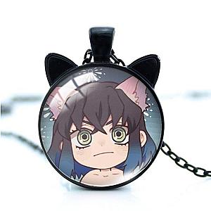 Kimetsu no Yaiba Necklace  -  Neko Inosuke Demon Slayer Storeandise Demon Slayer Store