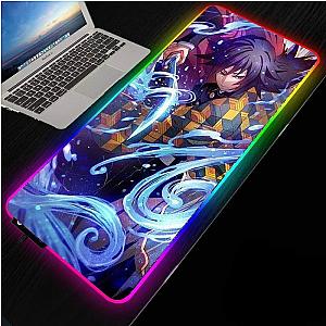 Kimetsu no Yaiba Mouse Pad  -  Giyuu RGB Demon Slayer Storeandise Demon Slayer Store