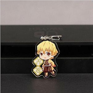 Kimetsu no Yaiba Keychain Zenitsu Demon Slayer Storeandise Demon Slayer Store