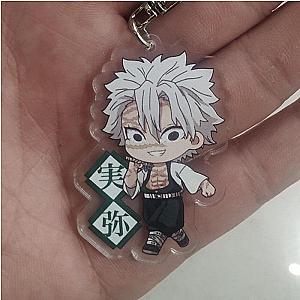 Kimetsu no Yaiba Keychain Sanemi Shinazugawa Demon Slayer Storeandise Demon Slayer Store