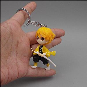 Kimetsu no Yaiba Keychain  -  Zenitsu Agatsuma Demon Slayer Storeandise Demon Slayer Store