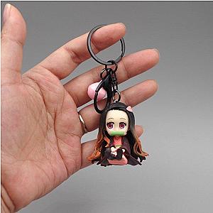 Kimetsu no Yaiba Keychain  -  Nezuko Kamado Demon Slayer Storeandise Demon Slayer Store