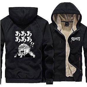 Kimetsu no Yaiba Jacket  Zenitsu Screaming Demon Slayer Storeandise Demon Slayer Store