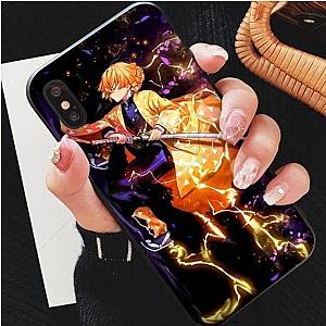 Kimetsu no Yaiba iPhone Case Zenitsu  -  Thunderclap and Flash Demon Slayer Storeandise Demon Slayer Store