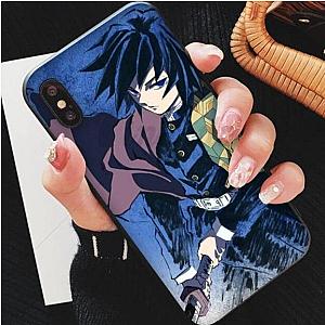 Kimetsu no Yaiba iPhone Case Giyuu Tomioka Demon Slayer Storeandise Demon Slayer Store