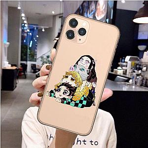 Kimetsu no Yaiba iPhone Case  -  The Cute Team Demon Slayer Storeandise Demon Slayer Store