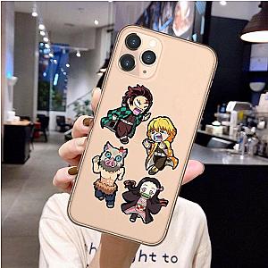 Kimetsu no Yaiba iPhone Case  -  The 4 Cute Demon Slayer Storeandise Demon Slayer Store