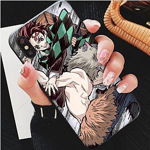 Kimetsu no Yaiba iPhone Case  -  Tanjiro vs Inosuke Demon Slayer Storeandise Demon Slayer Store