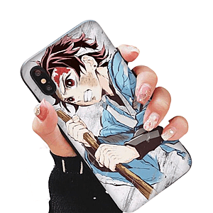 Kimetsu no Yaiba iPhone Case  -  Tanjiro Final Selection Demon Slayer Storeandise Demon Slayer Store