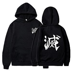 Kimetsu no Yaiba Hoodies -  Destroy Kanji Demon Slayer Storeandise Demon Slayer Store