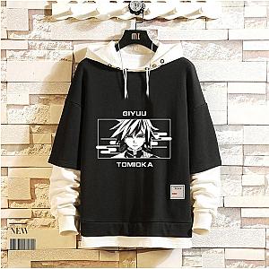 Kimetsu no Yaiba Hoodies -   Tomioka Giyuu Demon Slayer Storeandise Demon Slayer Store