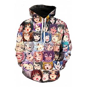 Ahegao Face – 3D Hoodies