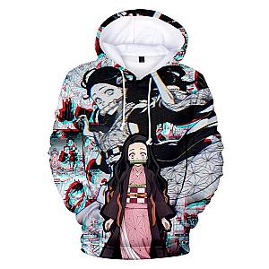 Kimetsu no Yaiba Hoodies -   Nezuko Kamado Demon Slayer Storeandise Demon Slayer Store