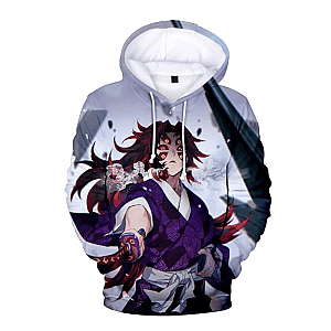 Kimetsu no Yaiba Hoodies -   Kokushibou Demon Slayer Storeandise Demon Slayer Store