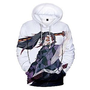 Kimetsu no Yaiba Hoodies -   Kokushibou Demon Slayer Storeandise Demon Slayer Store