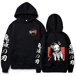 Kimetsu no Yaiba Hoodies -   Streetwear Nezuko Demon Slayer Storeandise Demon Slayer Store