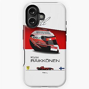 Kimi Raikkonen F2007 Helmet Car iPhone Tough Case