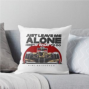 Kimi Raikkonen - Throw Pillow