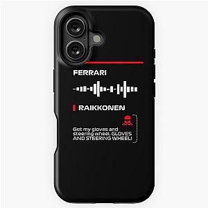 Kimi Raikkonen Get steering wheel team radio messagephoncase