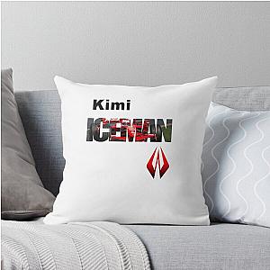 Kimi Raikkonen Iceman Throw Pillow