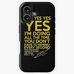 Kimi Raikkonen iPhone Tough Case