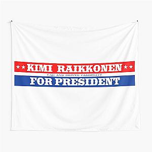 Kimi Raikkonen for President Tapestry