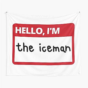 Funny name tag Kimi Räikkönen The Iceman Tapestry
