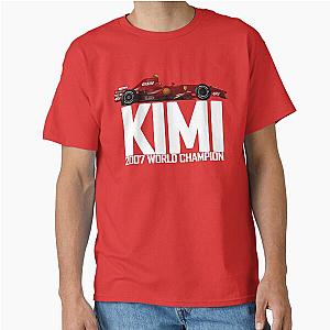 Kimi Raikkonen F2007 World Champion T-Shirt