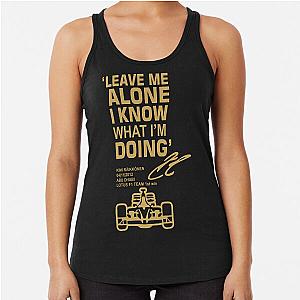 Leave Me Alone Kimi Raikkonen Racerback Tank
