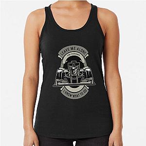 Kimi Raikkonen - Leave Me Alone Racerback Tank Top