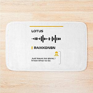 Kimi Raikkonen Team Radio Message Francesco Bath Mat